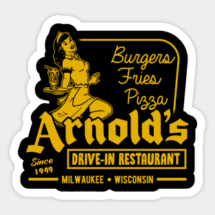 Arnold's Drive In Restaurant Sticker